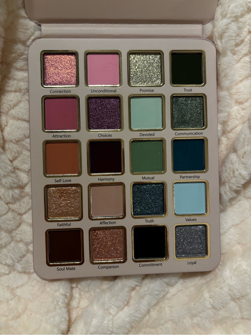 NIB Cosmic Brushes The Lovers Palette
